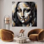 Obraz Urok Renesansowej Muzy - obraz do salonu, sypialni, biura, na prezent